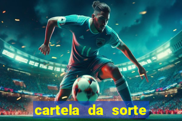 cartela da sorte time de futebol que mais saem